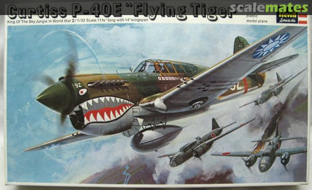 Boxart Curtiss P-40E "Flying Tiger" H283-200 Revell