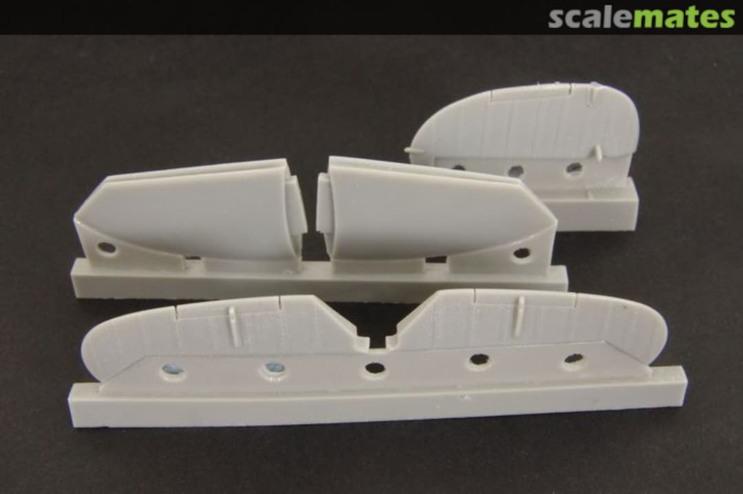 Boxart Spitfire Mk IX control surfaces - early BRL48030 Brengun