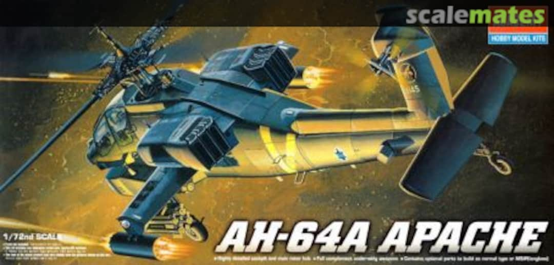 Boxart AH-64A Apache 12488 Academy