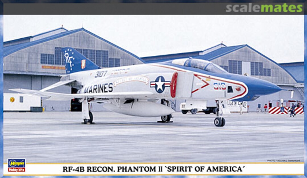 Boxart RF-4B Recon Phantom II 'Spirit of America' 00071 Hasegawa