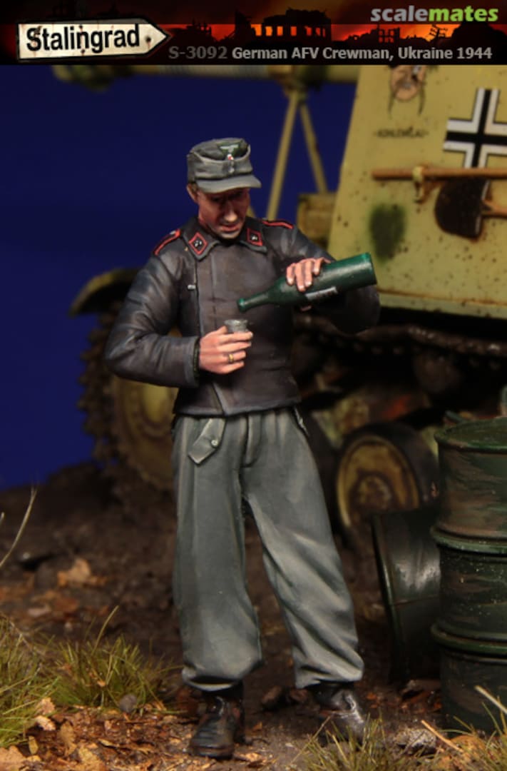 Boxart German AFV Crewman, Ukraine 1944 S-3092 Stalingrad