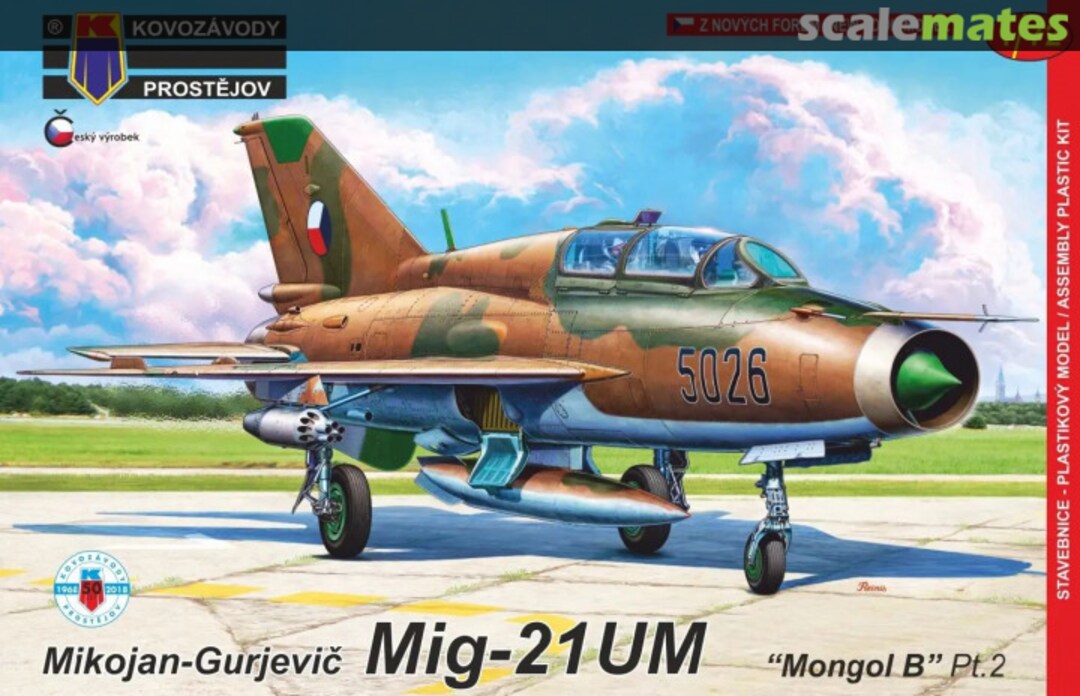 Boxart Mig-21UM KPM0132 Kovozávody Prostějov