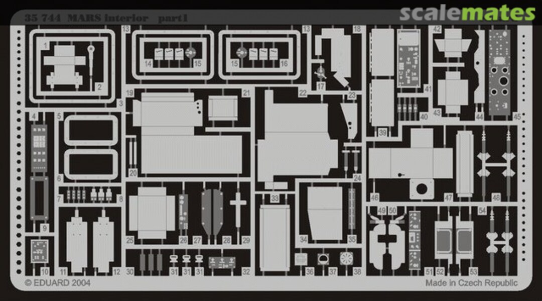 Boxart MARS interior 35744 Eduard