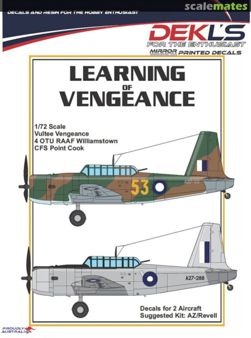 Boxart Learning of Vengeance DL72053 DEKL's