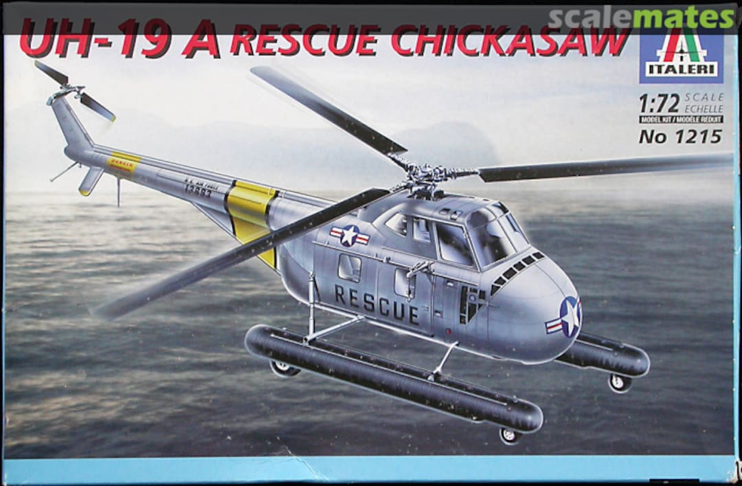 Boxart UH-19A Rescue Chickasaw 1215 Italeri