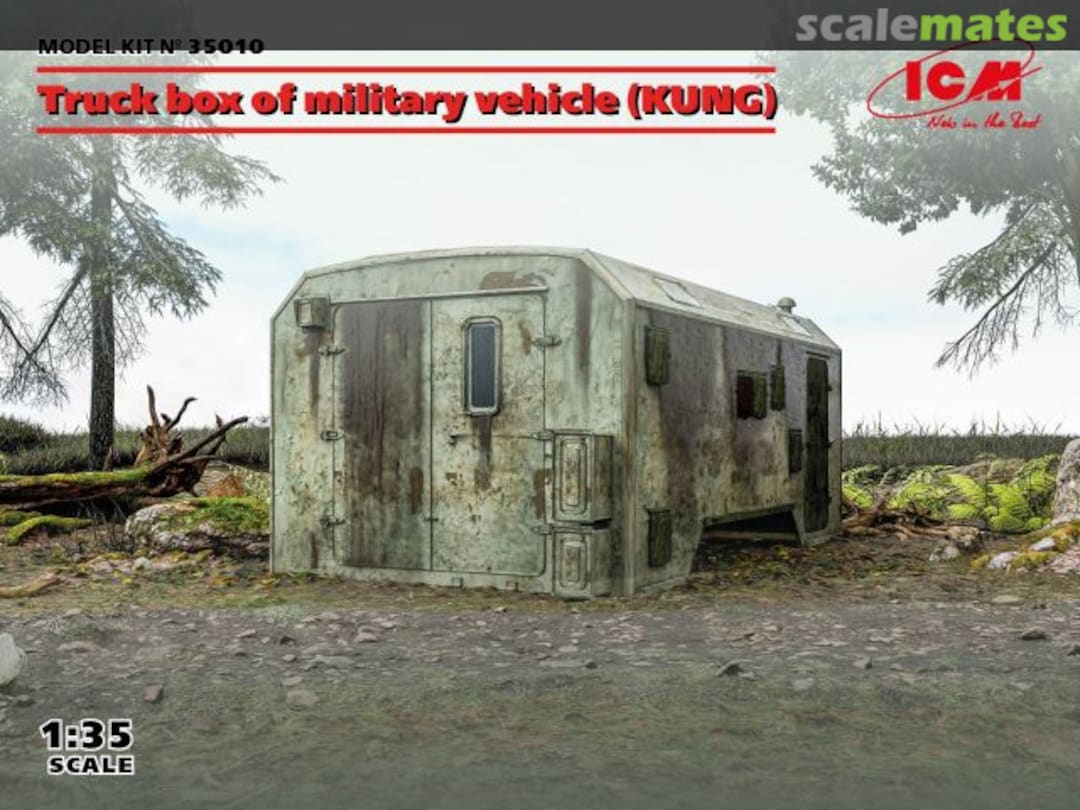 Boxart Truck Box of Military Vehicle (KUNG) 35010 ICM