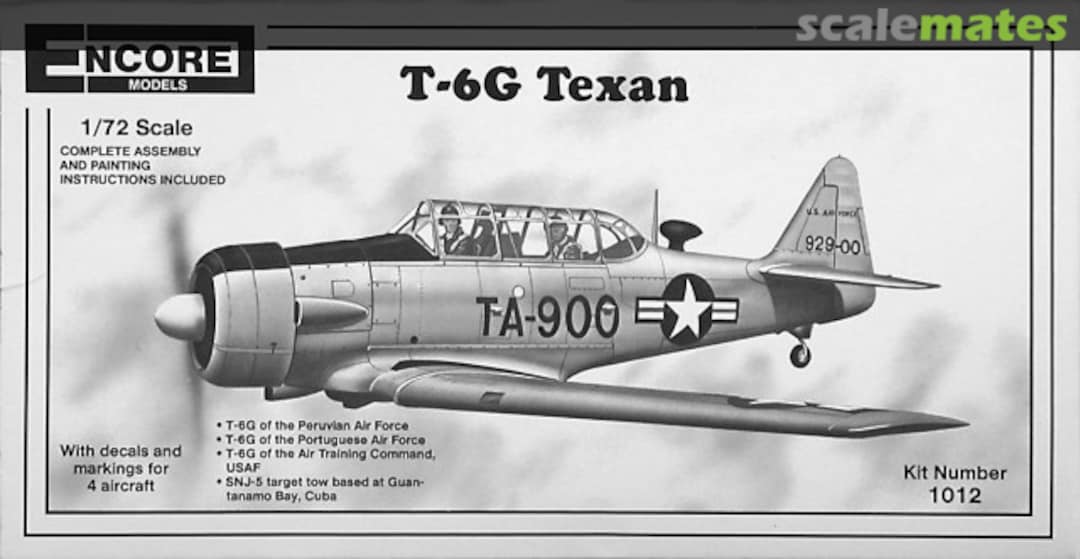 Boxart T-6G Texan 1012 Encore Models