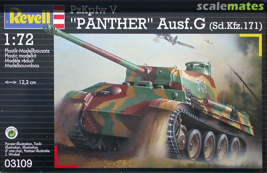 Boxart Pz.Kpfw. V Panther Ausf. G (Sd.Kfz. 171) 03109 Revell