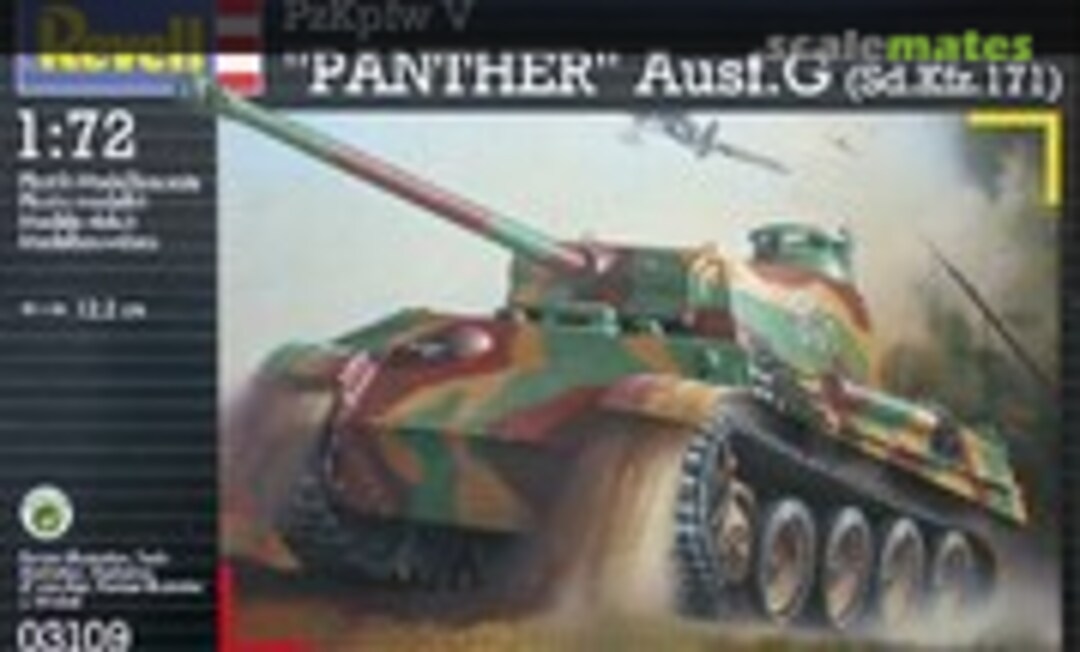 1:72 Pz.Kpfw. V Panther Ausf. G (Sd.Kfz. 171) (Revell 03109)