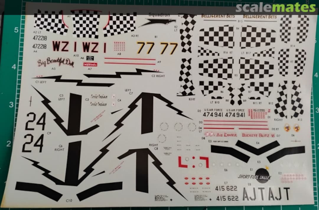 Boxart P-51D & F-51D Mustangs  Squadron