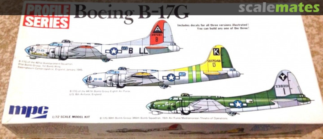 Boxart Boeing B-17G 2-2501 MPC