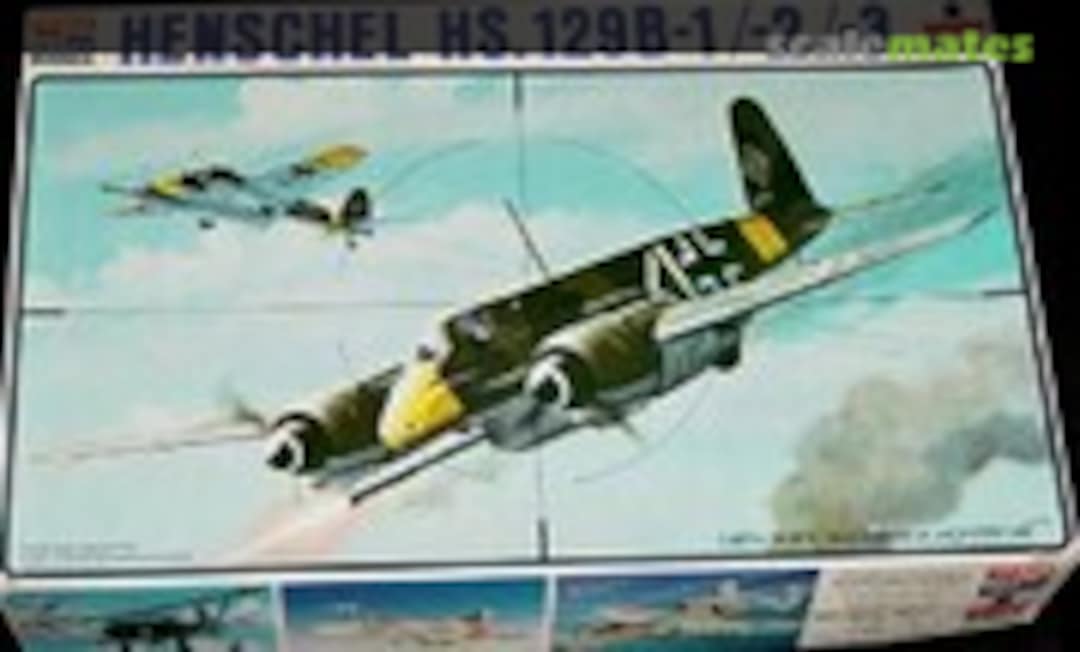 1:48 Henschel Hs.129B-1/-2/-3 (ESCI/Scale Craft 4002)