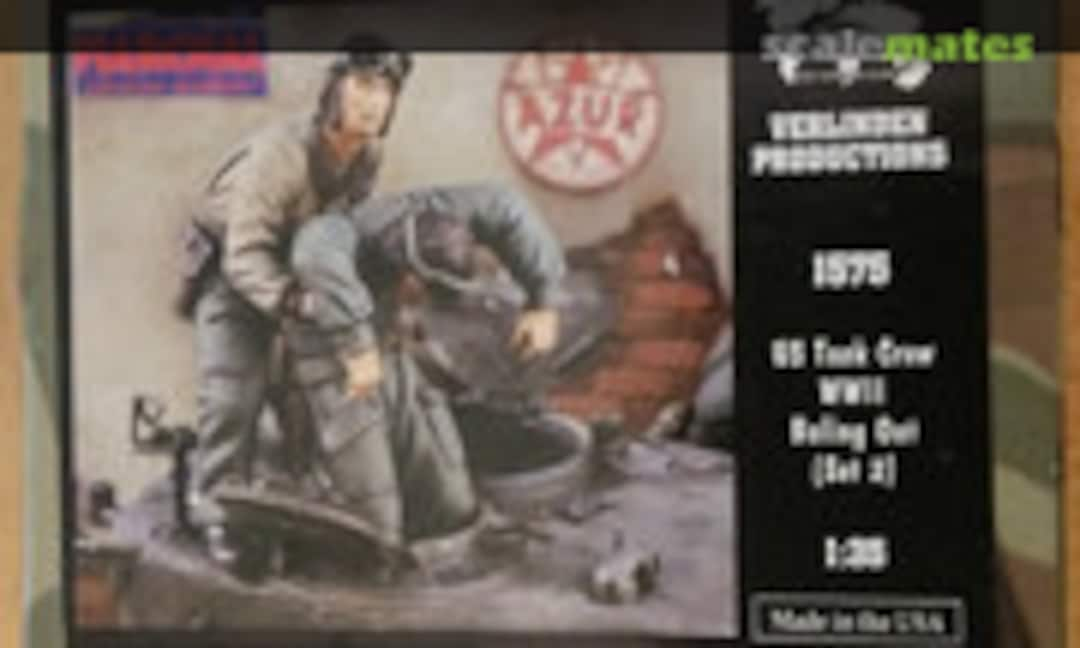 1:35 US Tank Crew WWII Bailing Out Set (Verlinden Productions 1575)