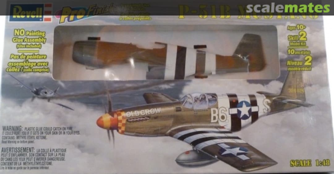 Boxart P-51B Mustang 85-1654 Revell