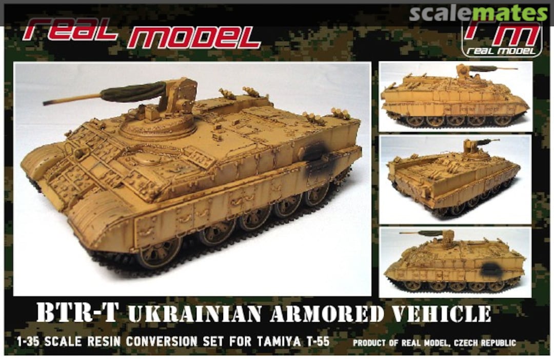 Boxart BTR-T UKRAINIAN ARMORED VECHICLE RM 35097 Real Model