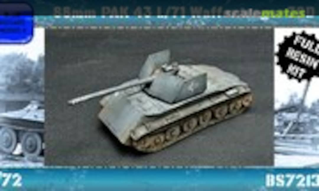 88mm Pak 43 L/71 Waffenträger 38D (Blue Square Models BS7213)