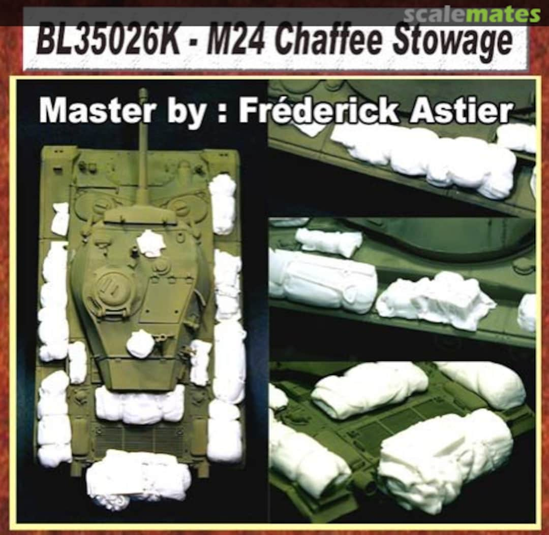 Boxart M24 CHAFFEE Stowage SET BL35026K Blast Models