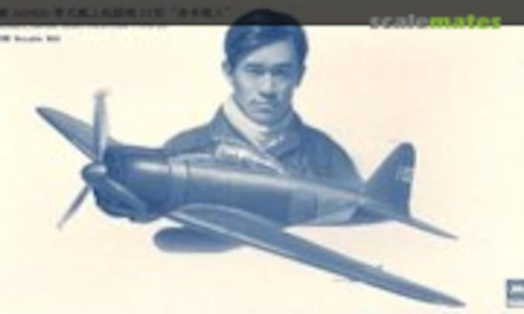 1:48 Mitsubishi A6M2b Zero Fighter Type 21 (Tetsuzo Iwamoto) (Hasegawa 07992)