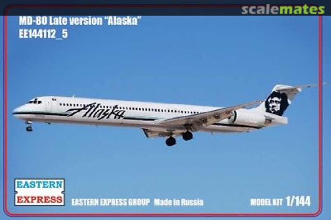 Boxart MD-80 Late version "Alaska" EE144112_5 Eastern Express