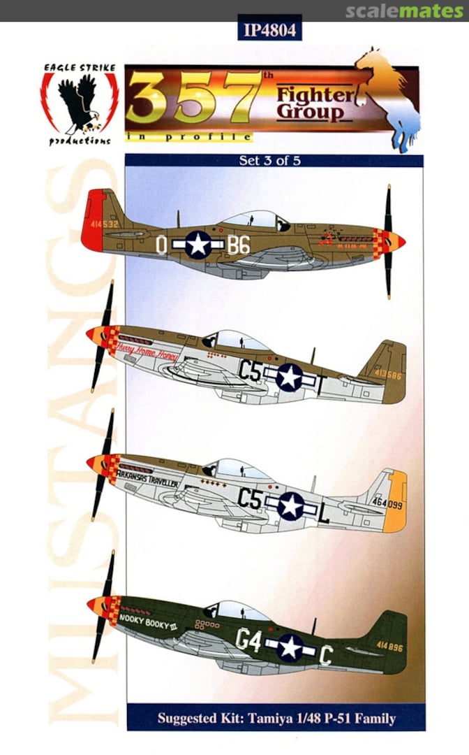 Boxart 357th Fighter Group in Profile IP4804 Eagle Strike Productions