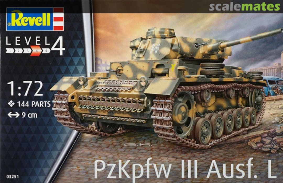 Boxart Pz.Kpfw. III Ausf. L 03251 Revell