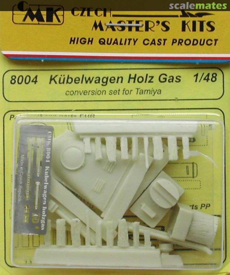 Boxart Kübelwagen Holz Gas 8004 CMK