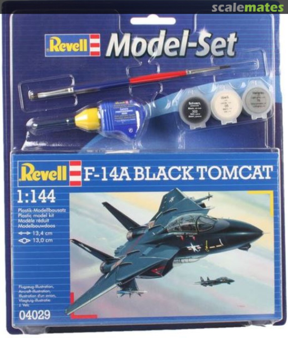 Boxart F-14A Black Tomcat 64029 Revell