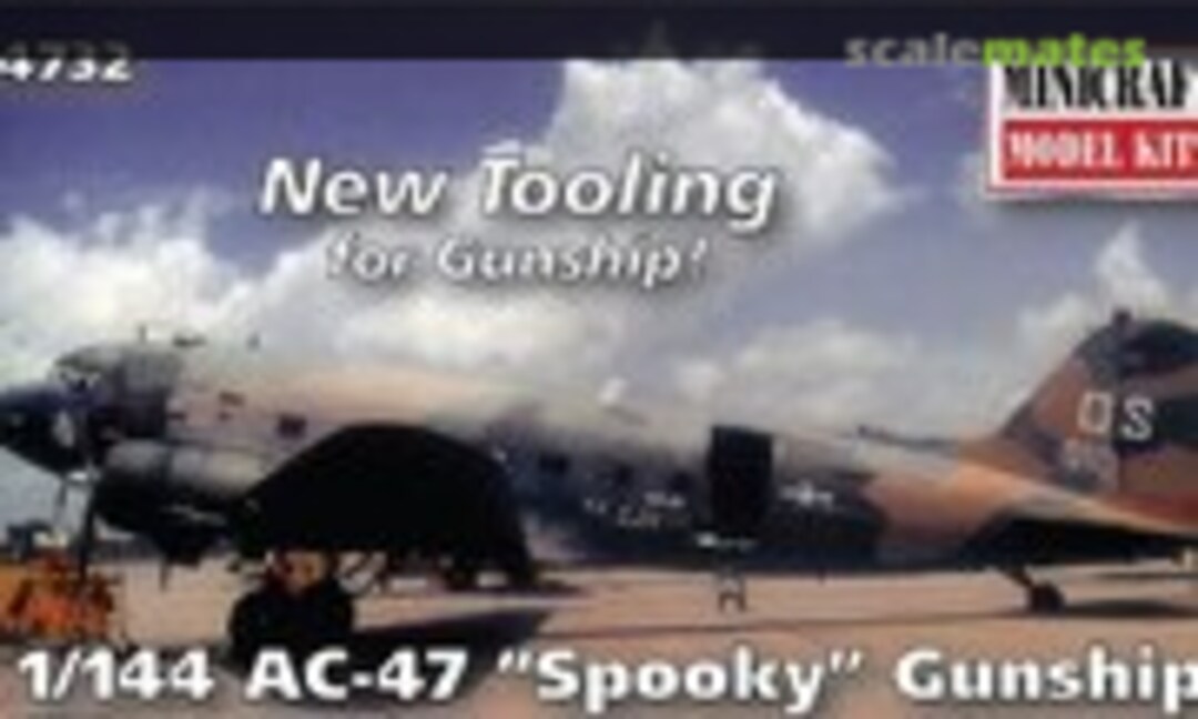 1:144 AC-47D Spooky (Minicraft Model Kits 14732)