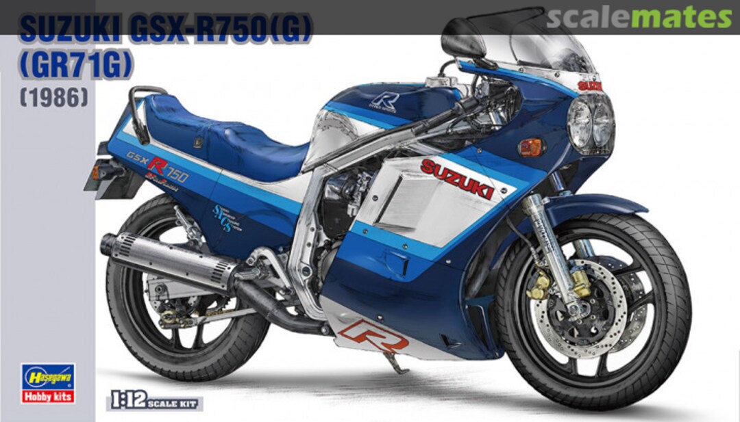 Boxart Suzuki GSX-R750 (G) (GR71G) 1986 21507 Hasegawa