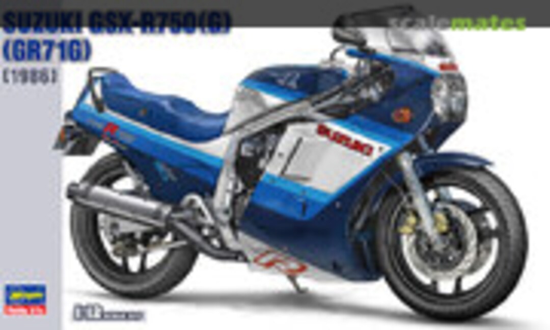 1:12 Suzuki GSX-R750 (G) (GR71G) 1986 (Hasegawa 21507)