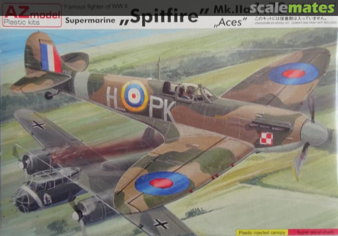 Boxart Supermarine Spitfire Mk.IIa AZ7288 AZmodel