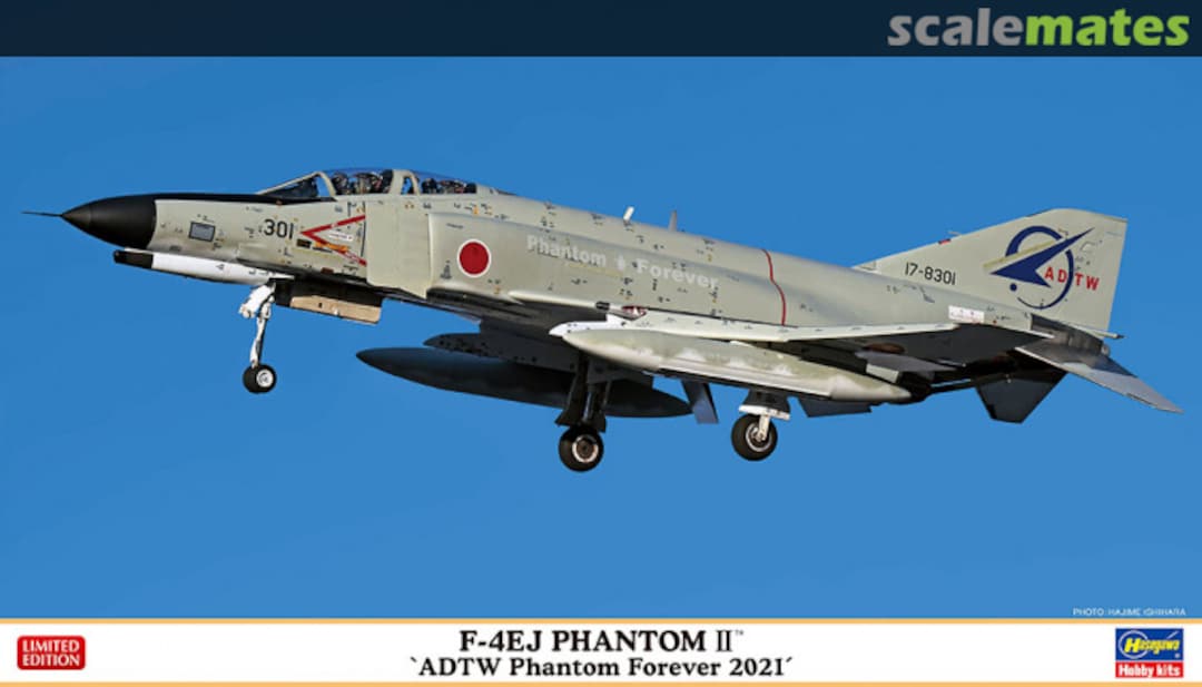 Boxart F-4EJ Phantom II 'ADTW Phantom Forever 2021' 02373 Hasegawa