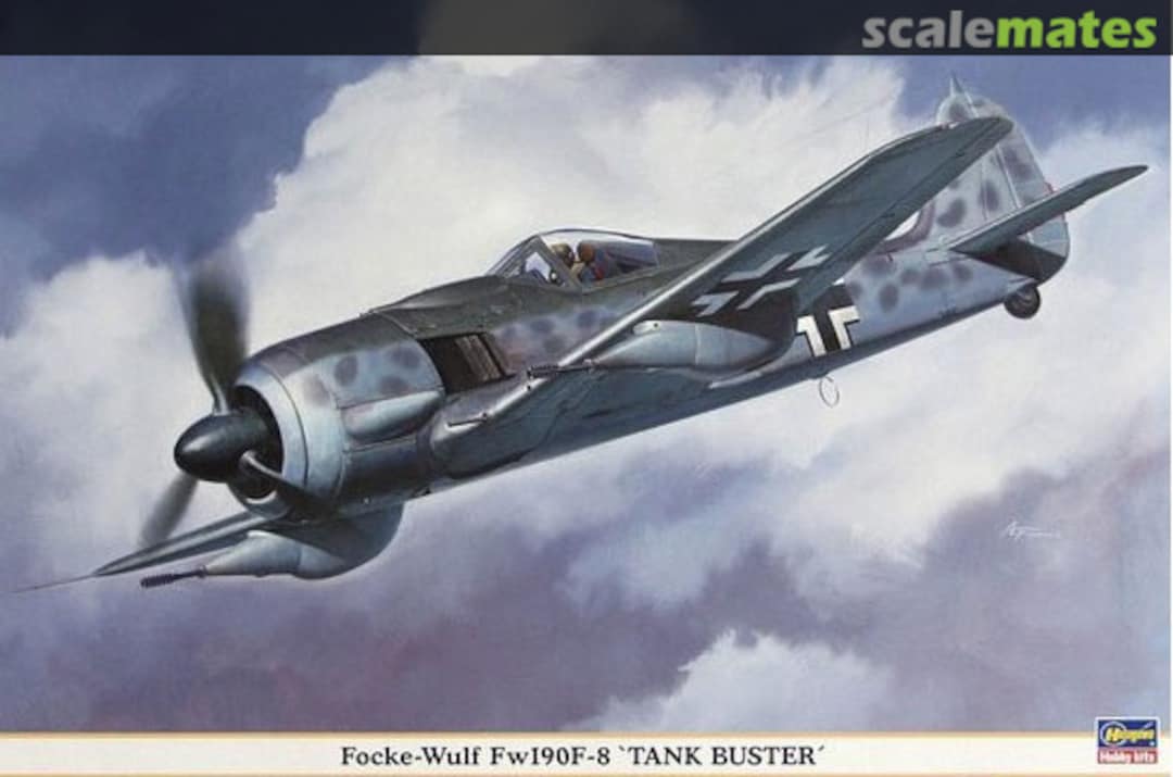 Boxart Focke-Wulf Fw190F-8 'Tank Buster' 08183 Hasegawa