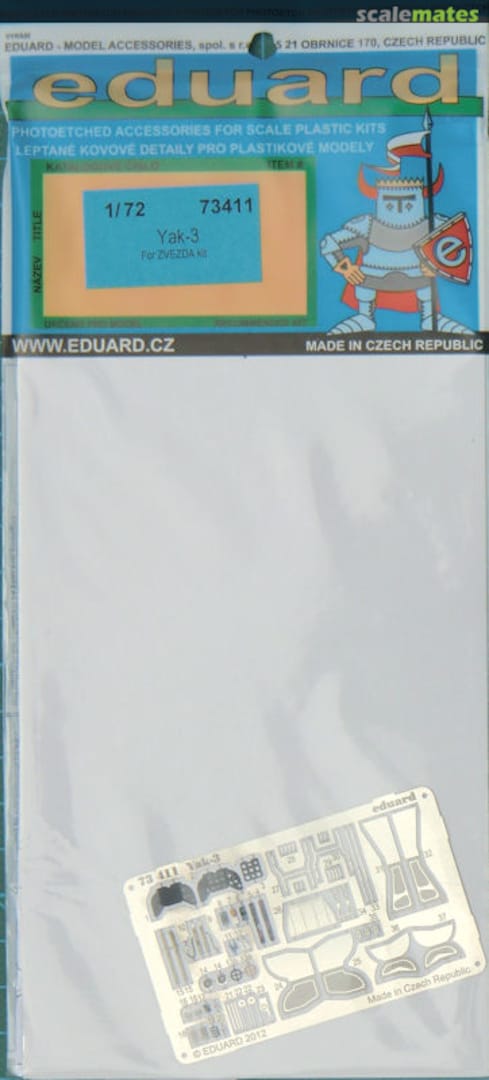 Boxart Yakovlev Yak-3 73411 Eduard