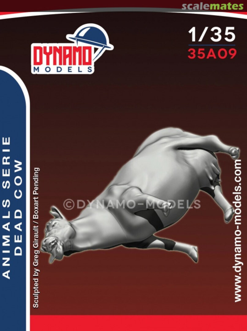 Boxart Animals Serie - Dead Cow 35A09 Dynamo Models