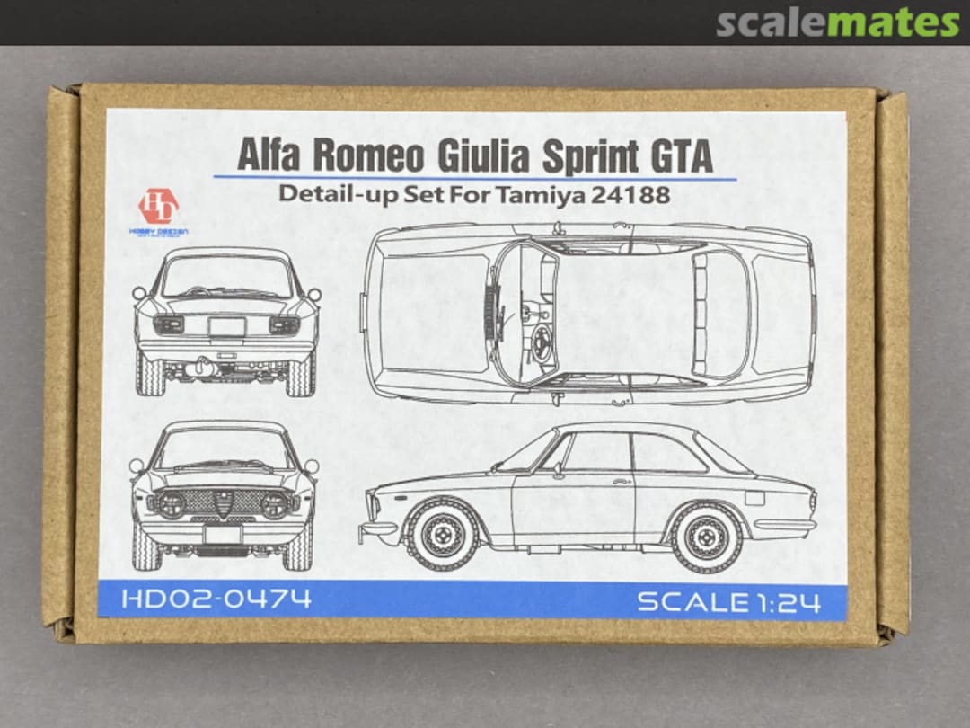 Boxart Alfa Romeo Giulia Sprint GTA HD02-0474 Hobby Design