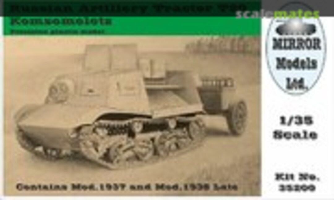 1:35 Artillery Tractor T20 Komsomoletz (MIRROR Models 35200)