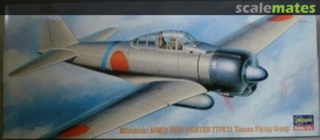 Boxart Mitsubishi A6M2b Zero Fighter Type 21 'Tainan Flying Group' AP143 Hasegawa