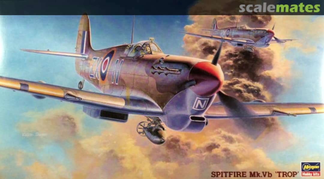 Boxart Spitfire Mk.Vb 'Trop' 09105 Hasegawa