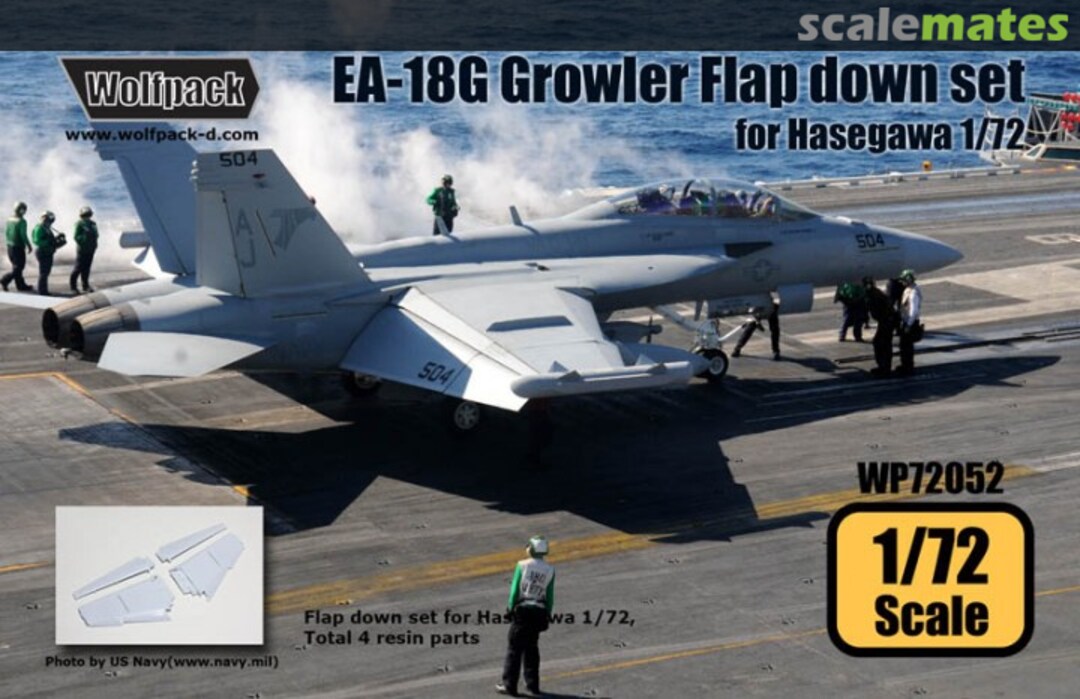 Boxart EA-18G Growler Flap Down Set WP72052 Wolfpack