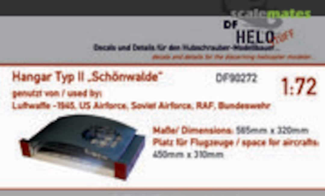 1:72 Hangar Typ II &quot;Schönwalde&quot; (DF HeloStuff DF90272)