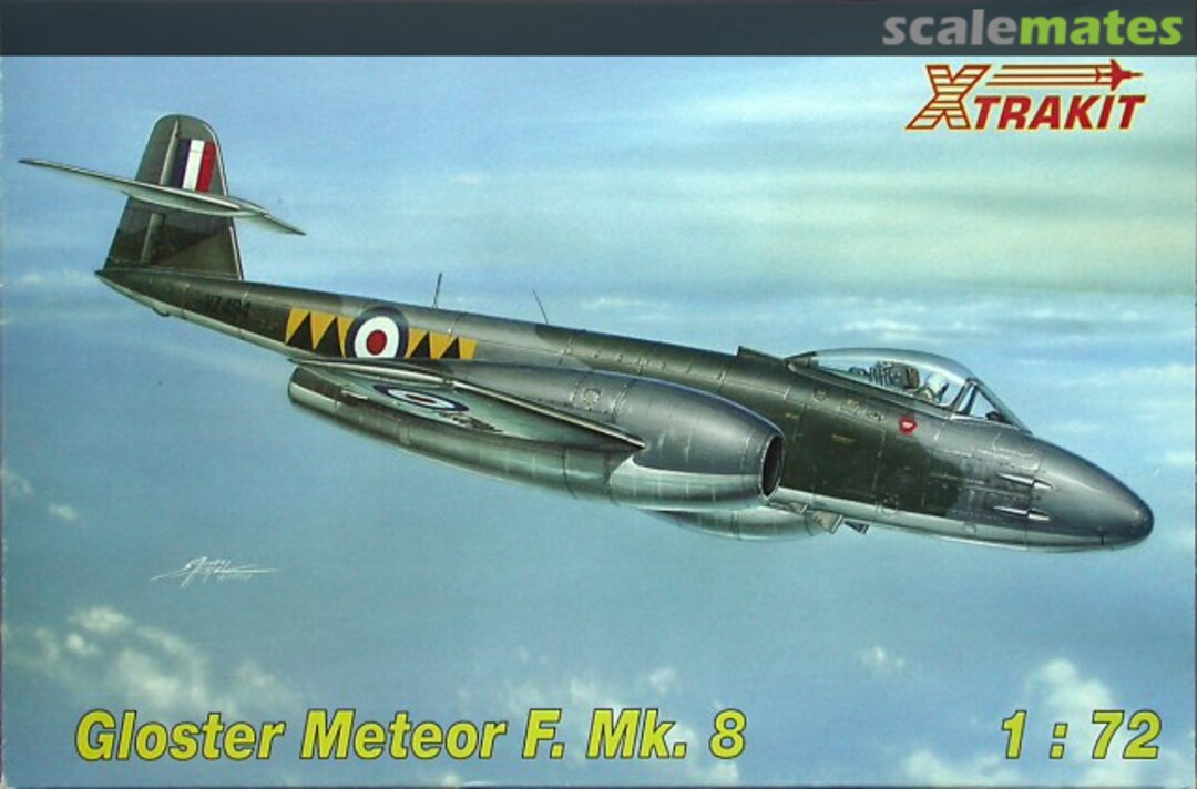 Boxart Gloster Meteor F. Mk. 8 XK72001 Xtrakit