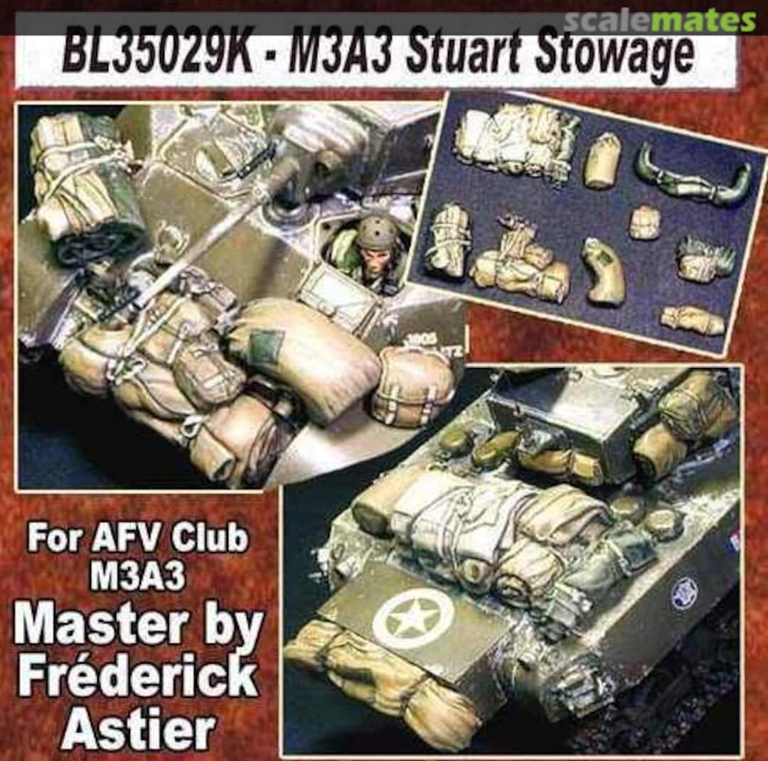 Boxart M3A3 Stowage SET BL35029K Blast Models