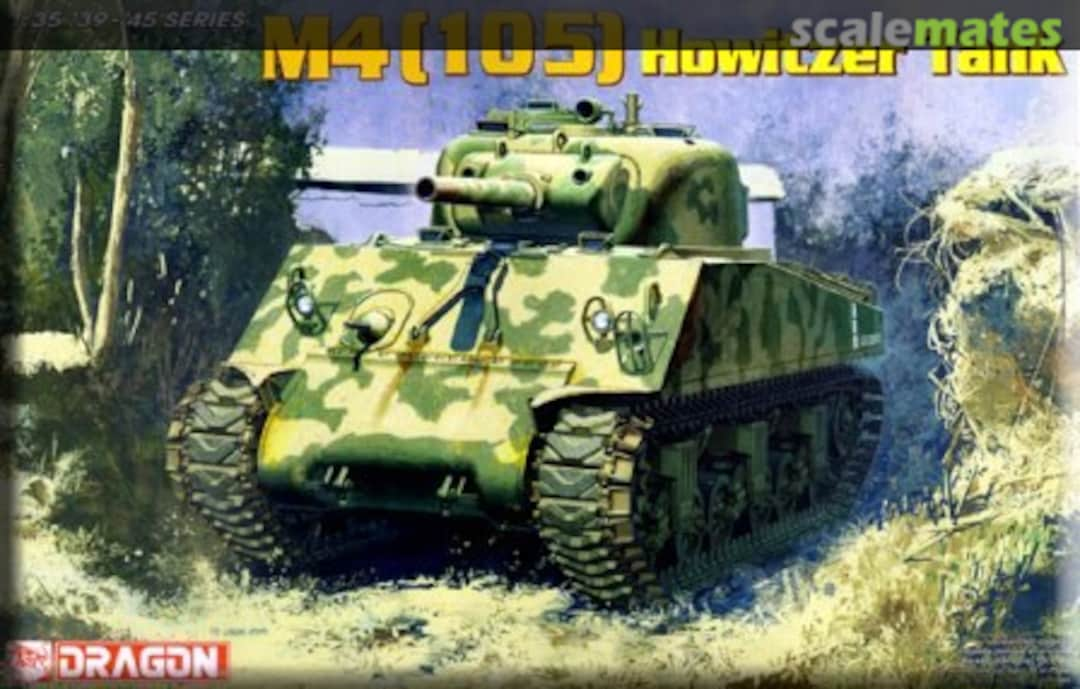 Boxart M4(105) Howitzer Tank 6548 Dragon