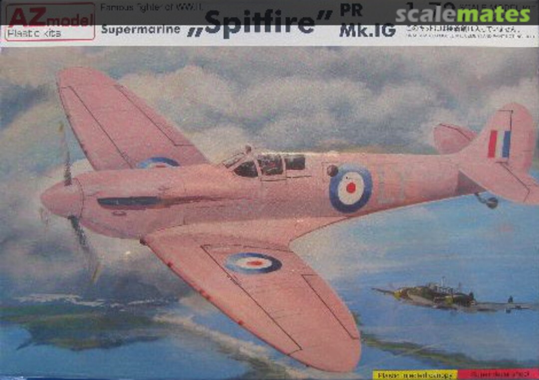 Boxart Supermarine Spitfire PR Mk.IG AZ7289 AZmodel