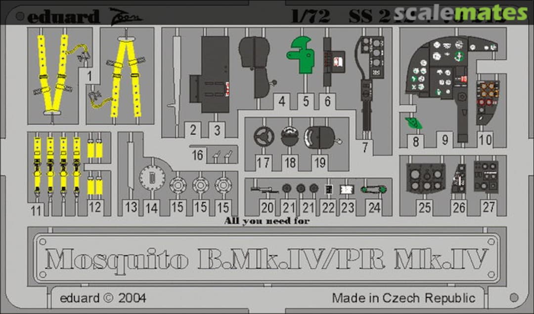 Boxart Mosquito B.Mk.IV/PR.Mk IV 73212 Eduard
