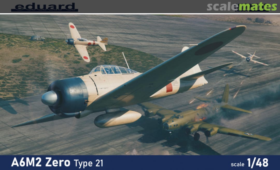 Boxart A6M2 Zero Type 21 84189 Eduard