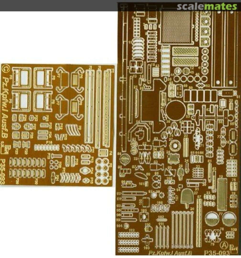 Boxart PzKpfw I Ausf. B P35-093 Part