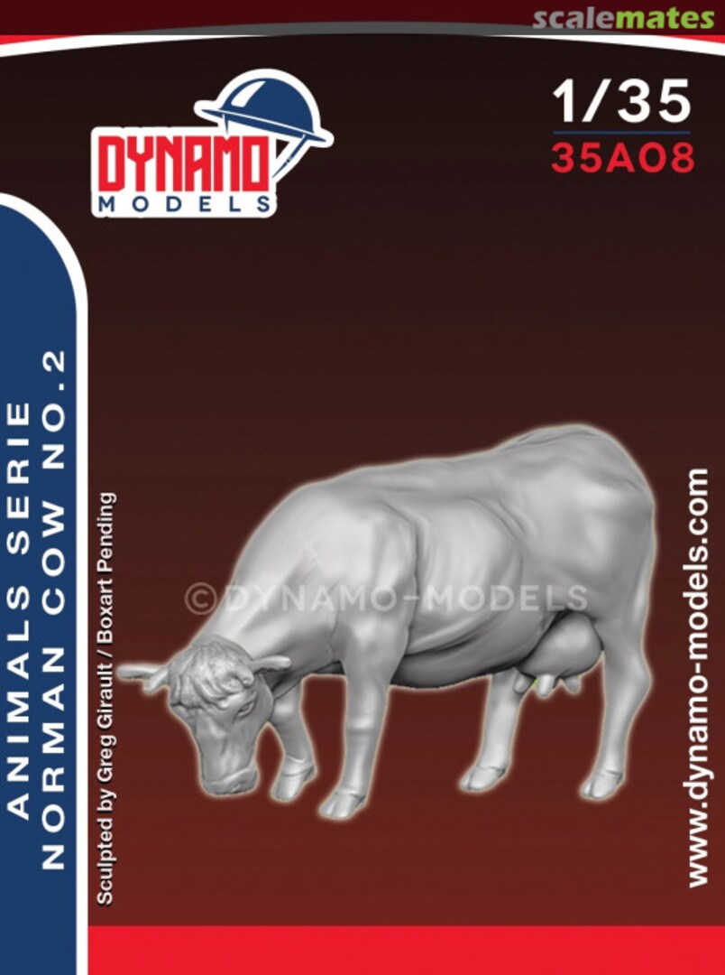 Boxart Animals Serie - Norman Cow N°2 35A08 Dynamo Models