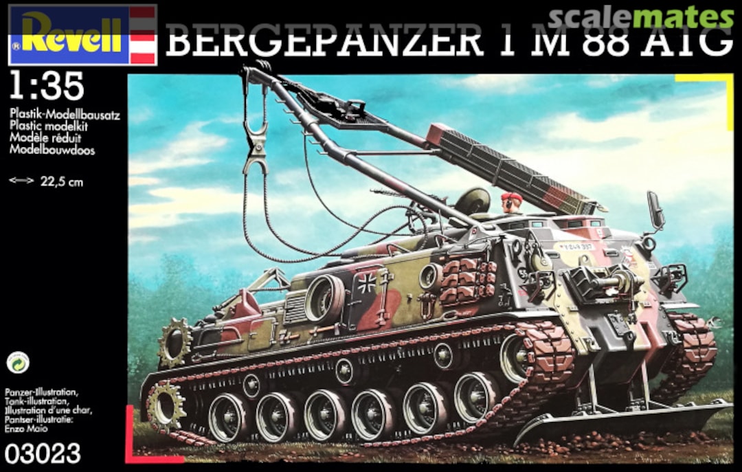 Boxart Bergepanzer 1 M88A1G 03023 Revell